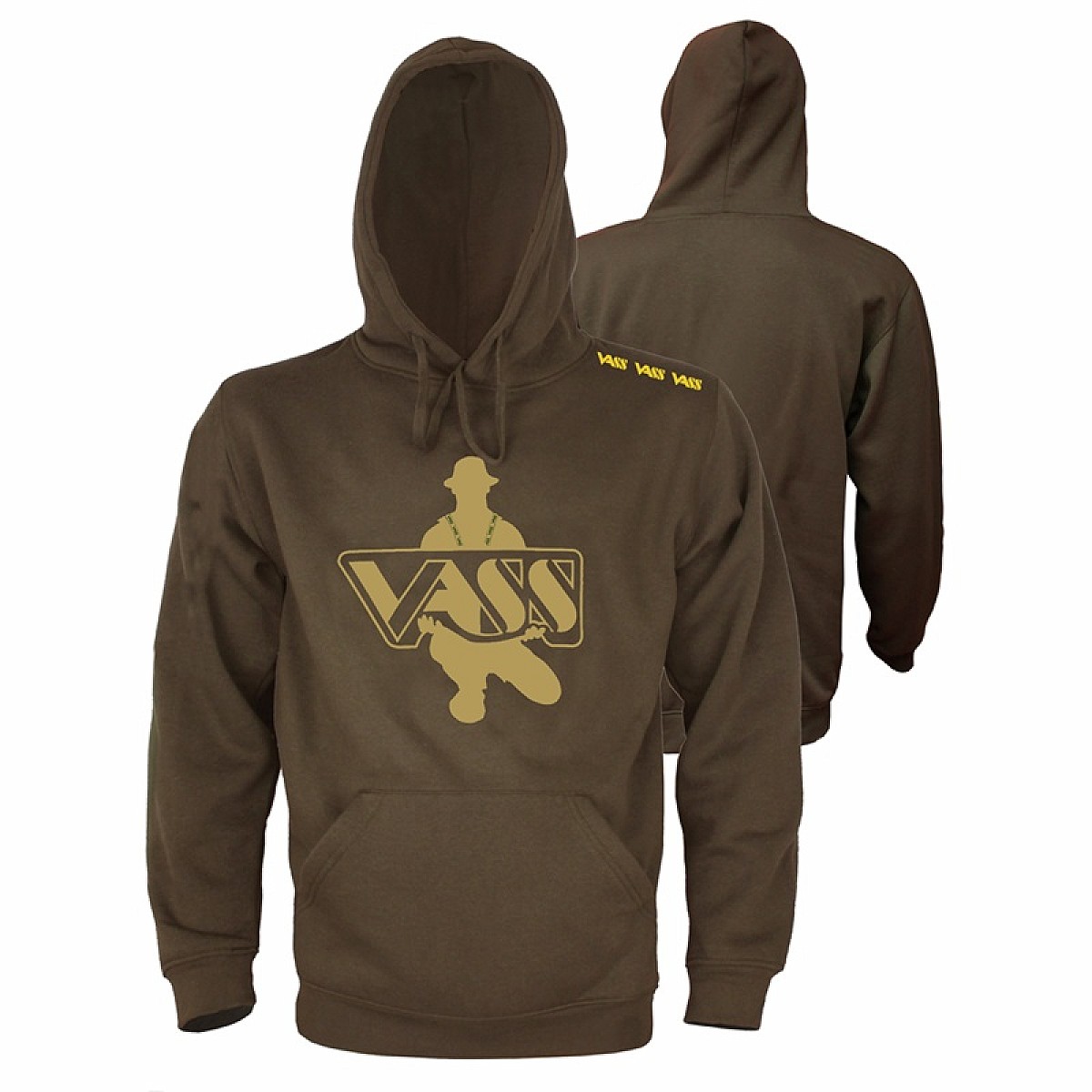 Vass Classic Printed Hoody Edition 2 - Khakirozmiar S - MPN: VQ507R2/07/S