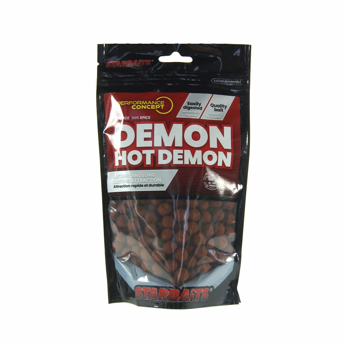 Starbaits Performance Boilies - Hot Demonmărimea 10 mm / 0,25kg - MPN: 49001 - EAN: 3297830490010