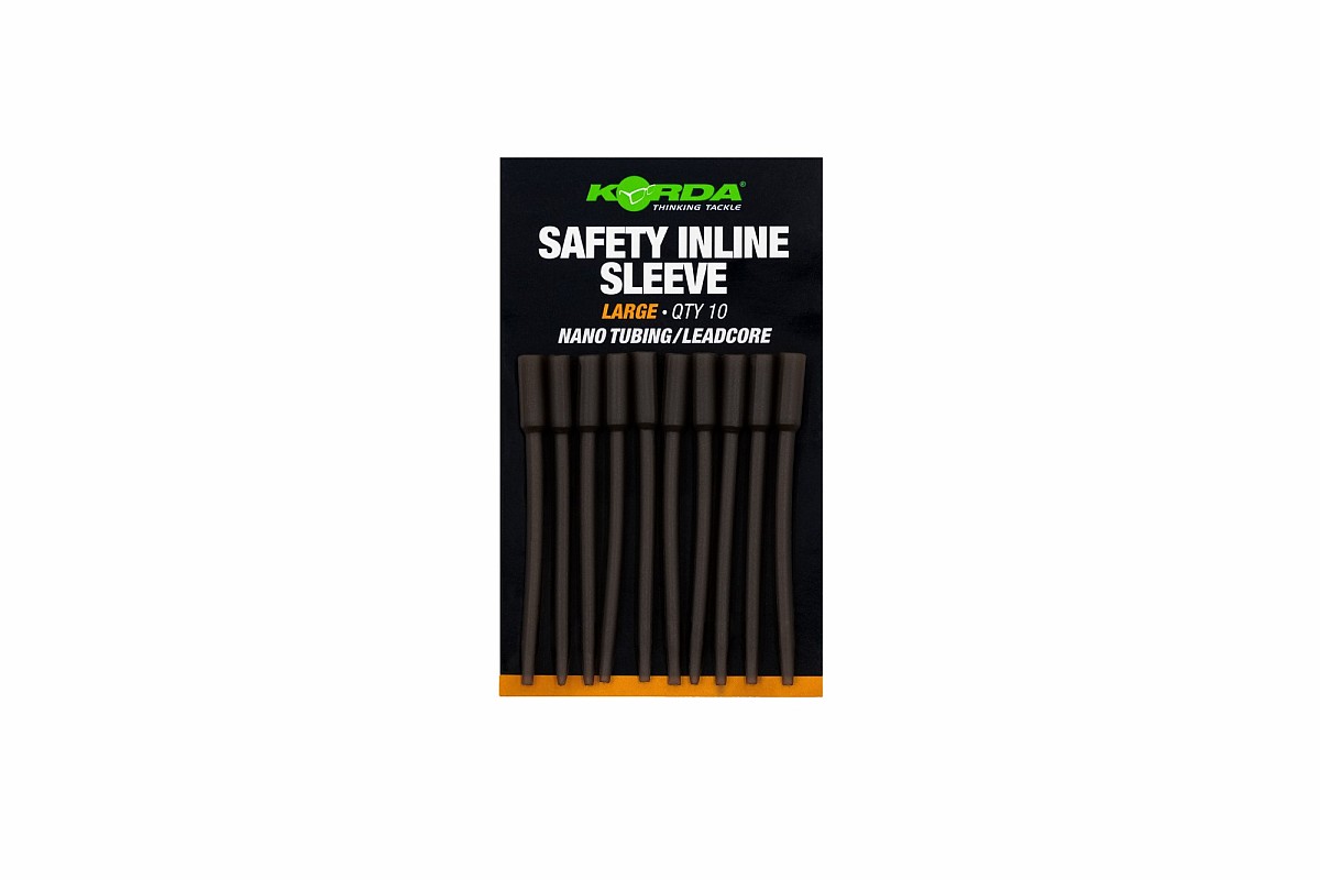 Korda Safety Inline Sleeve Nano Tubing / Leadcore Mare - MPN: KSS006 - EAN: 5060929029198