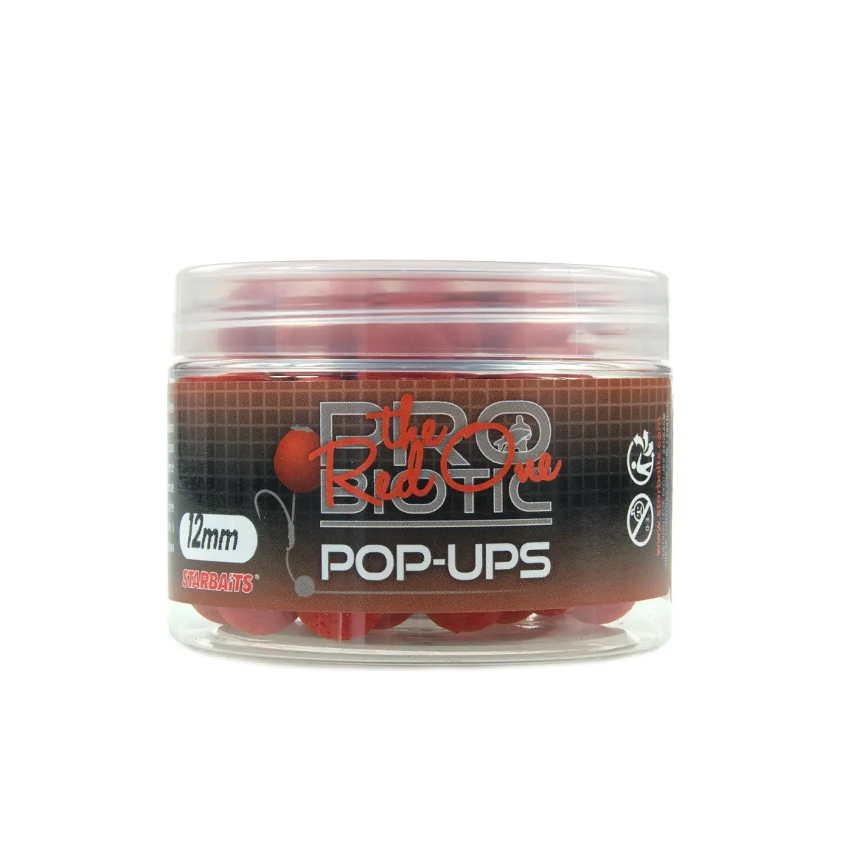 NEW Starbaits Probiotic Pop-Ups - The Red One mărimea 12mm/50g - MPN: 84106 - EAN: 3297830841065