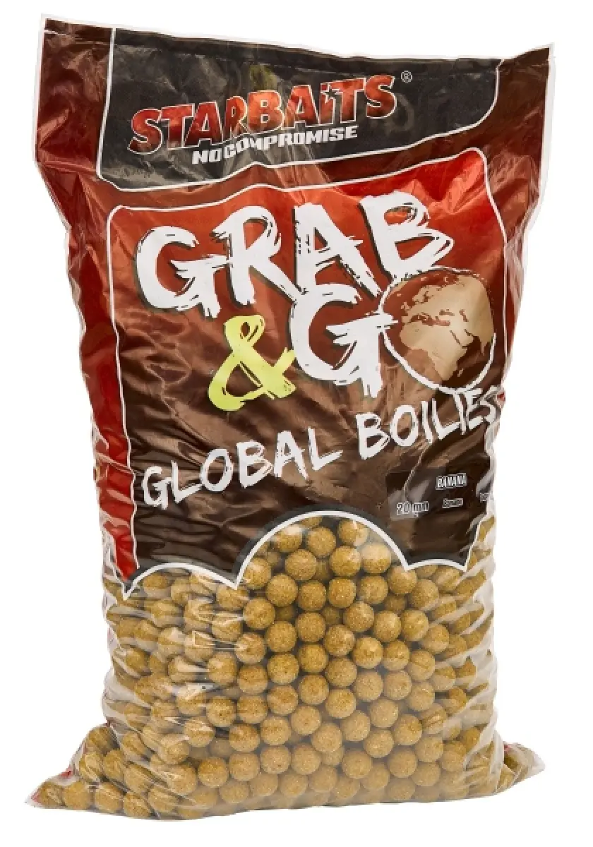Starbaits Grab&Go Global Boilies - Banana Cream rozmiar 20 mm / 10kg - MPN: 78703 - EAN: 3297830787035