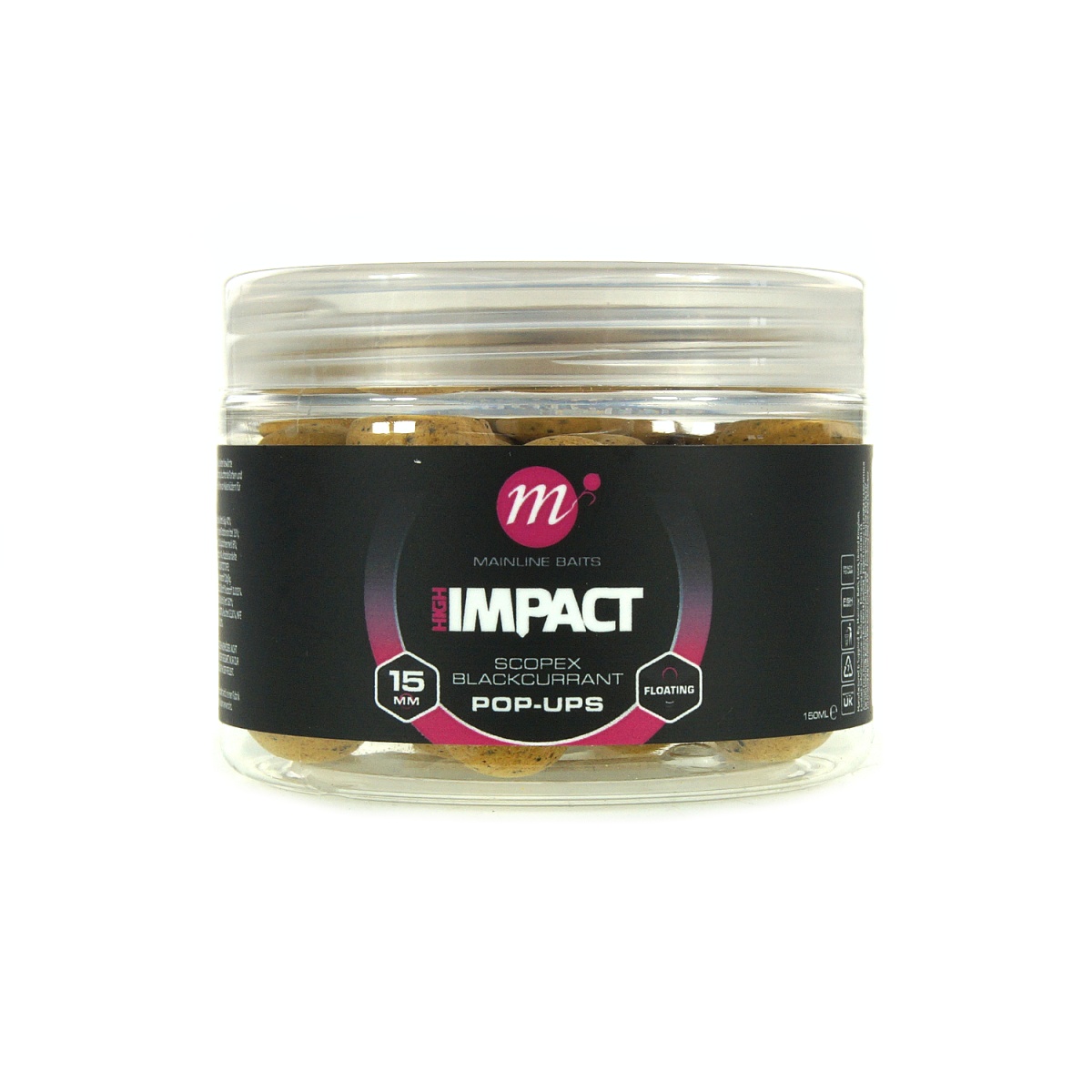 Mainline Hi Impact Scopex Blackcurrant Pop Upsrozmiar 15mm - MPN: M23174 - EAN: 5060509818563