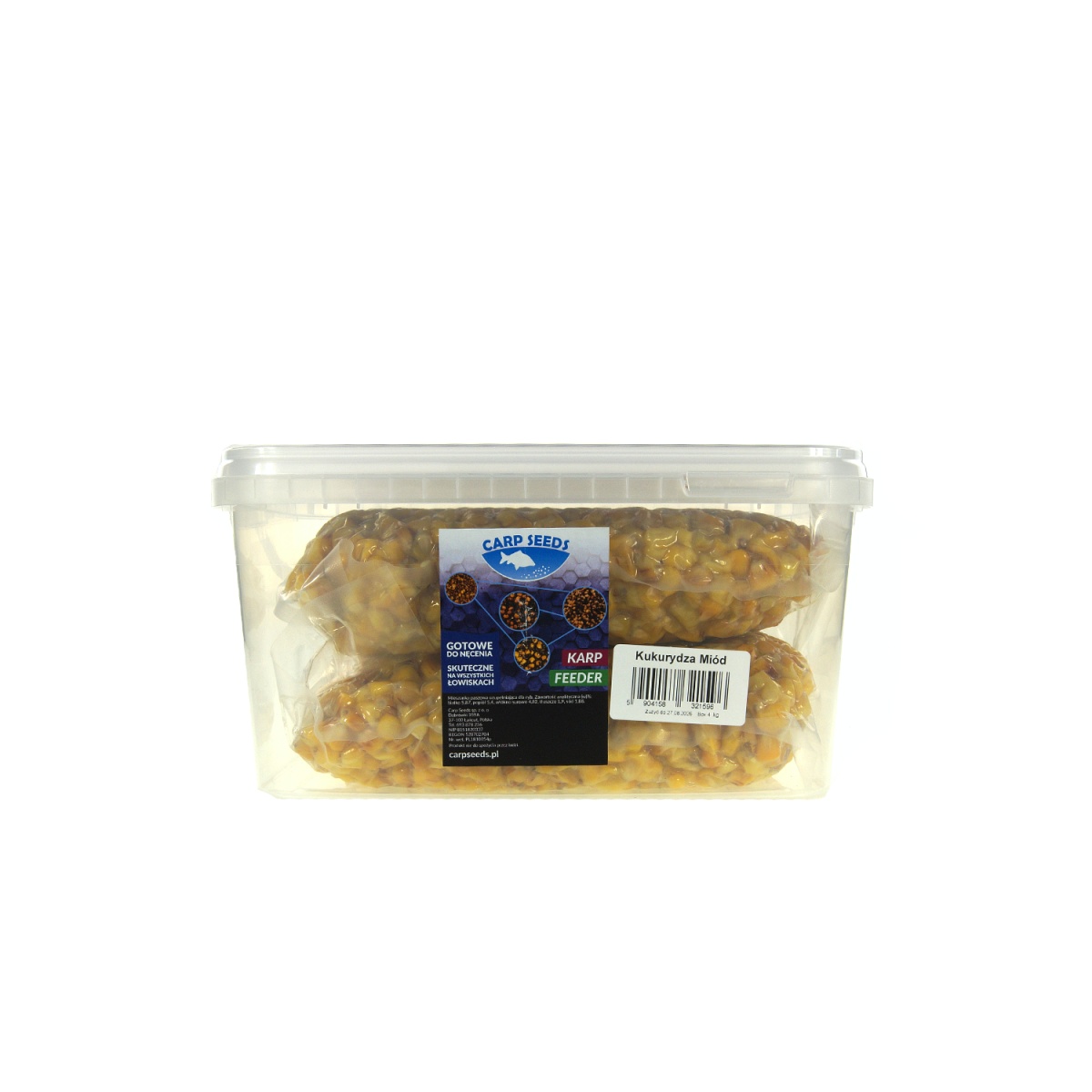 Carp Seeds Mix Extra - Bobik, Łubin, Grochopakowanie 4kg (Box) - EAN: 5904158321688
