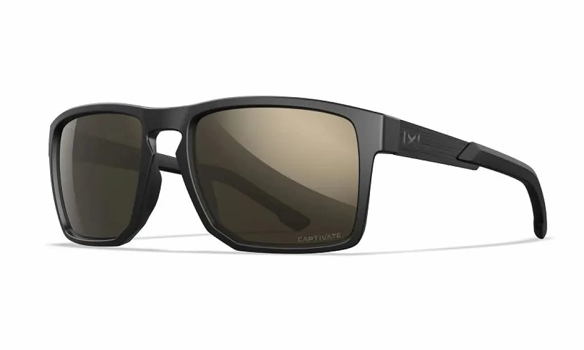 WileyX APEX Captivate Polarized Tungsten Mirror Grey Matte Black Frame - MPN: AC6APX04 - EAN: 712316091374
