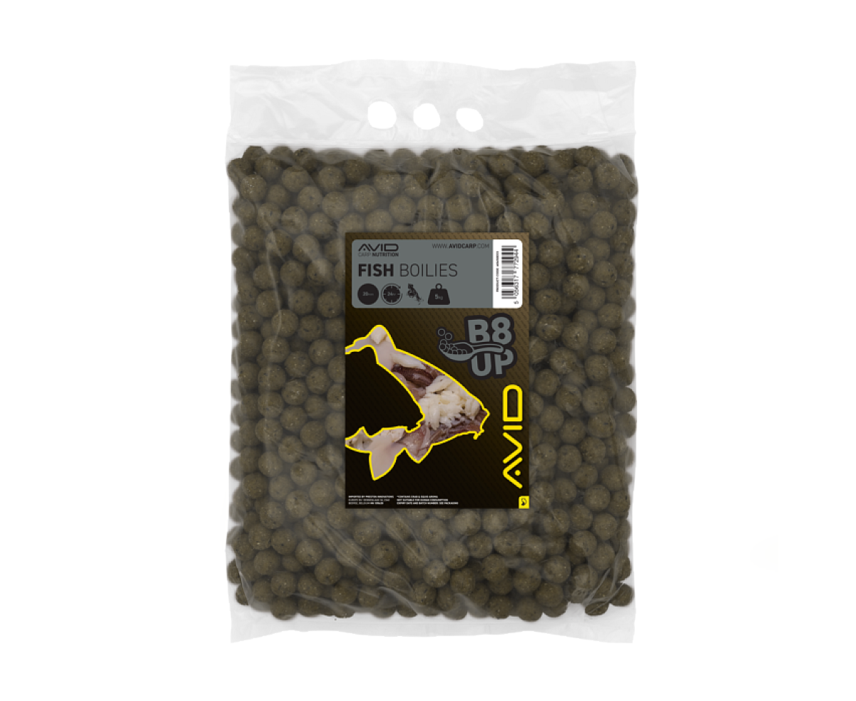 Avid Carp B8-Up Fish Boilieswersja 20mm / 5kg - MPN: A0650033 - EAN: 5056317772944