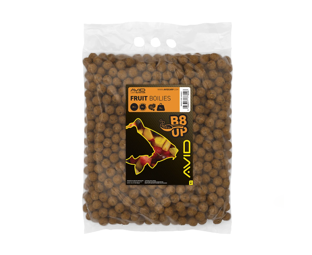 Avid Carp B8-Up Fruit Boiliesversiune 20mm / 5kg - MPN: A0650037 - EAN: 5056317773026