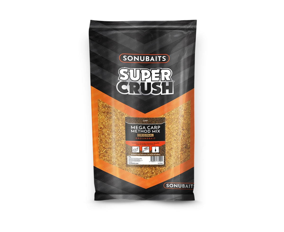 Sonubaits Supercrush Mega Carp Method Mix Originalambalaj 2kg - MPN: S1770047 - EAN: 5056317771091