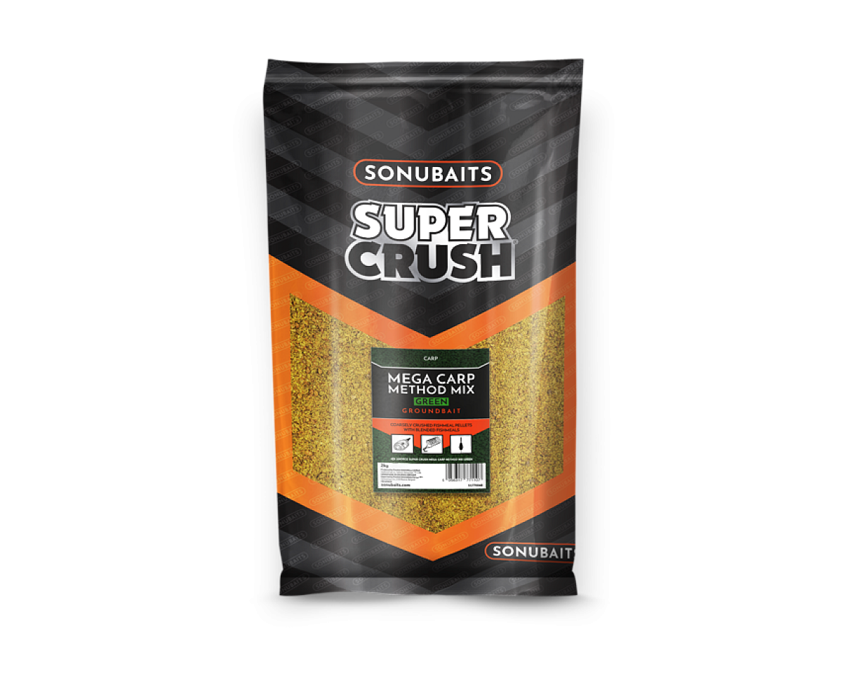 Sonubaits Supercrush Mega Carp Method Mix Greenopakowanie 2kg - MPN: S1770048 - EAN: 5056317771107