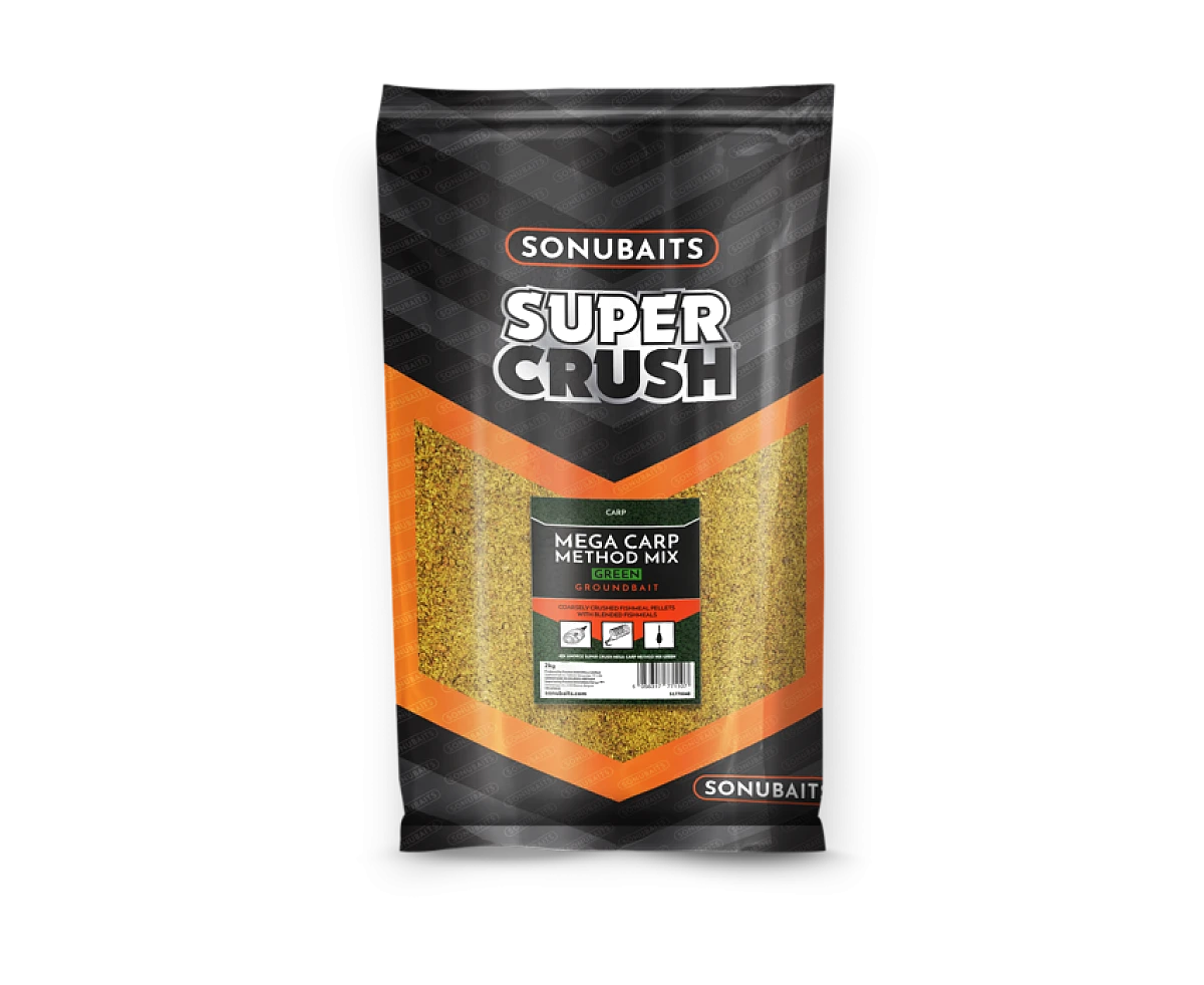Sonubaits Supercrush Mega Carp Method Mix Greenpackaging 2kg - MPN: S1770048 - EAN: 5056317771107