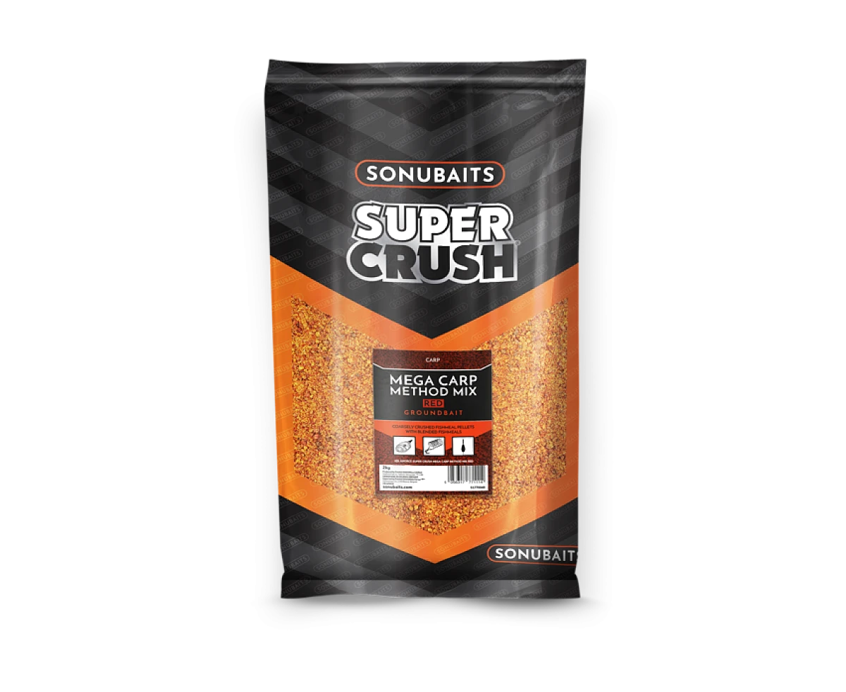 Sonubaits Supercrush Mega Carp Method Mix Redconfezione 2kg - MPN: S1770049 - EAN: 5056317771114