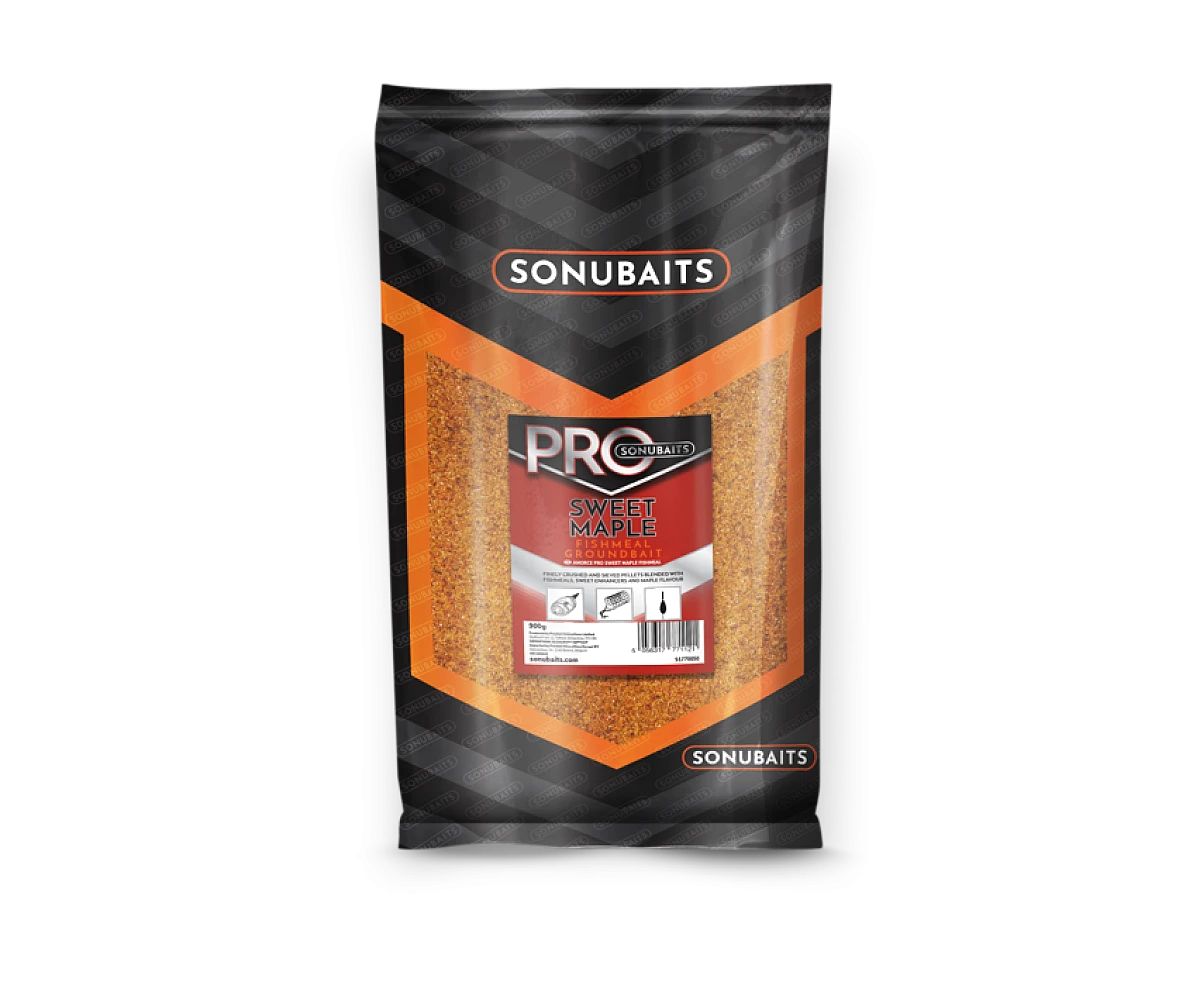 Sonubaits PRO Sweet Maple Fishmeal Groundbaitconfezione 900g - MPN: S1770050 - EAN: 5056317771121