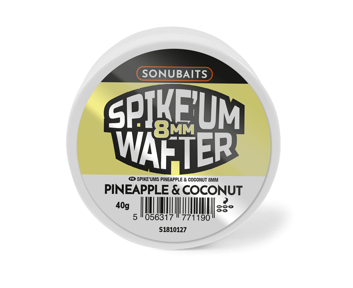 Sonubaits Spike'um Wafter Pineapple & Coconutrozmiar 8mm - MPN: S1810127 - EAN: 5056317771190