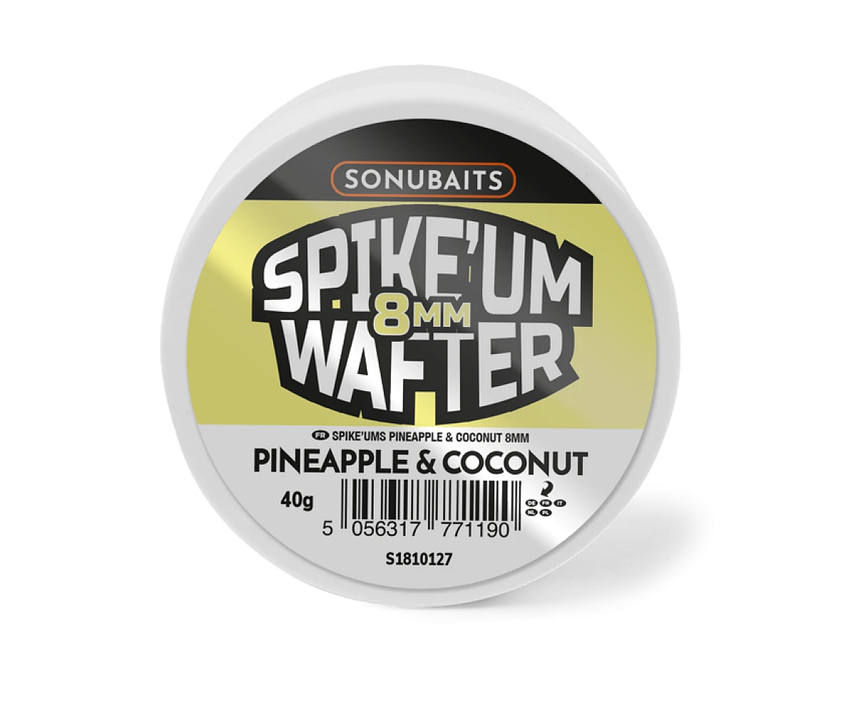 Sonubaits Spike'um Wafter Pineapple & Coconutdydis 8mm - MPN: S1810127 - EAN: 5056317771190