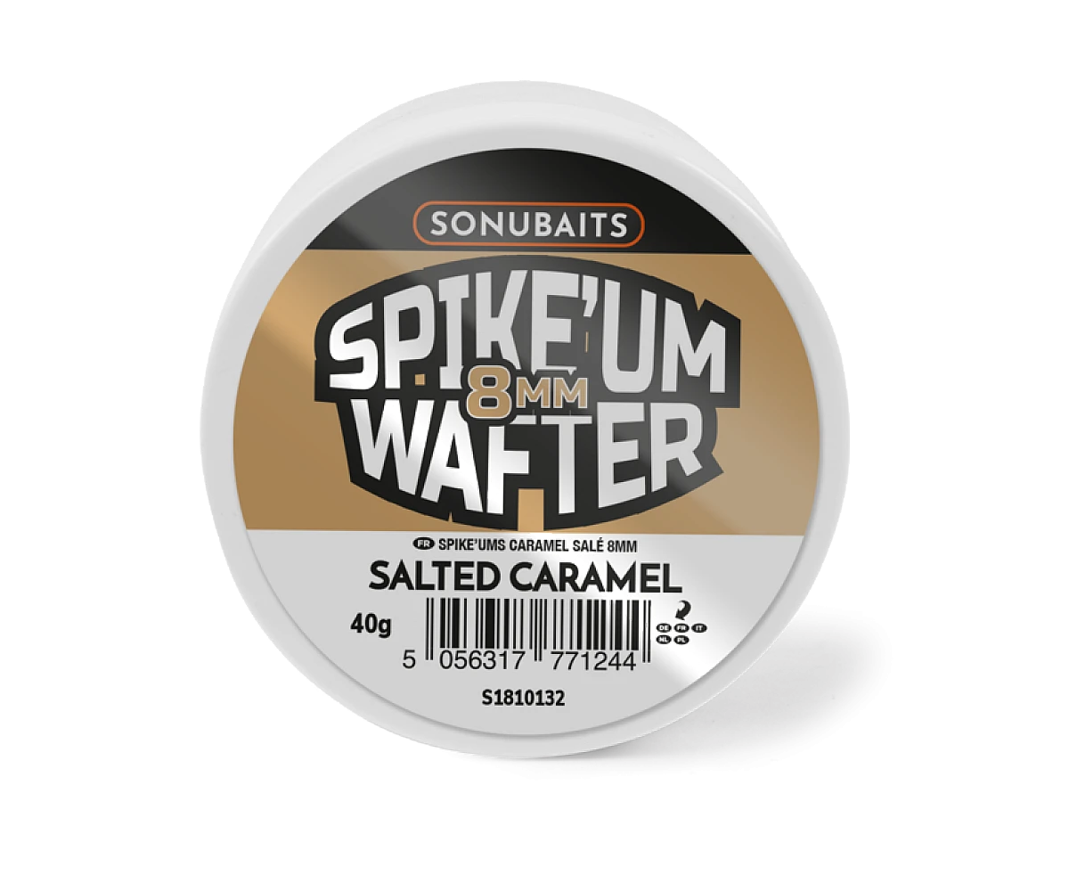 Sonubaits Spike'um Wafter Salted Caramelvelikost 8mm - MPN: S1810132 - EAN: 5056317771244
