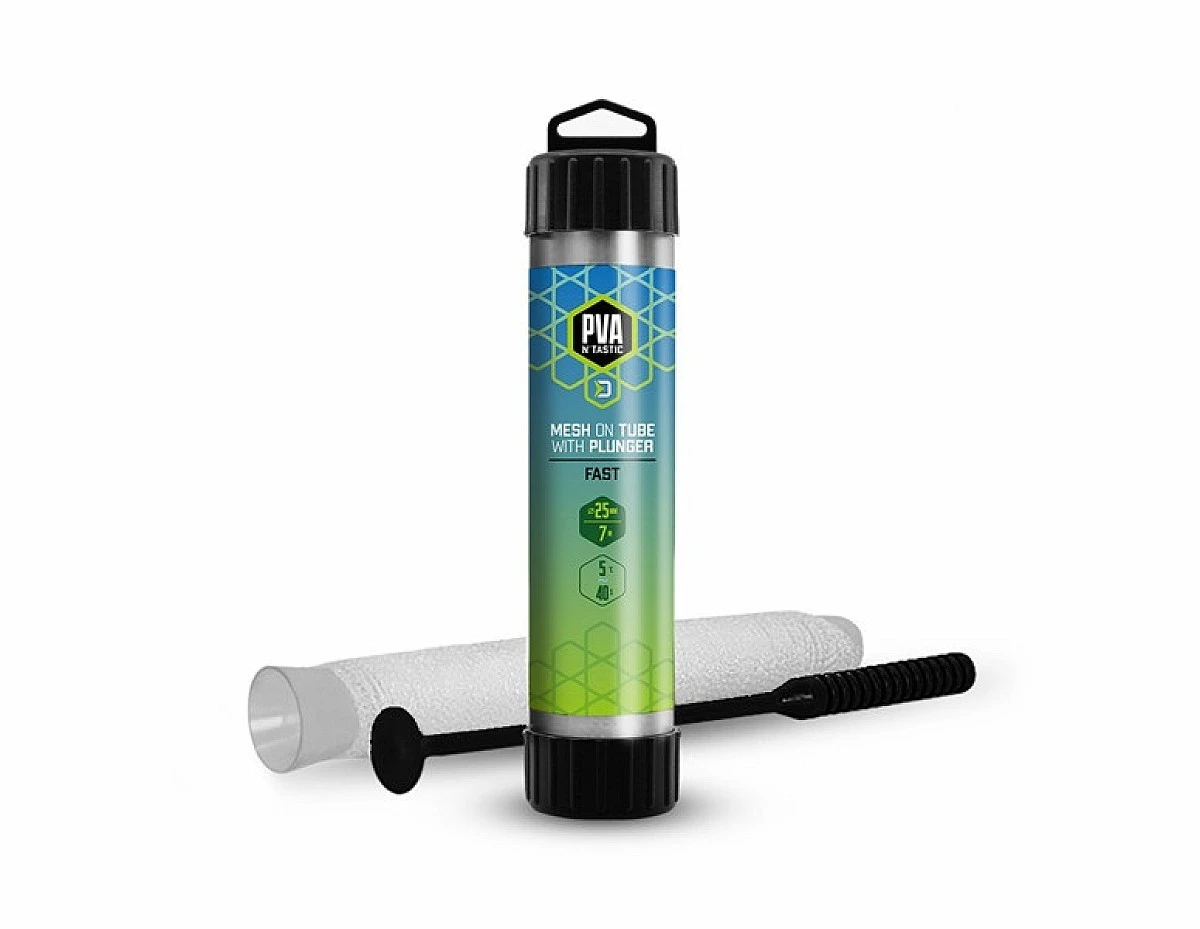 Delphin PVA NTastic Mesh on Tube with Plunger 25mm/7m - Fast Meltambalaj 25mm / 7m - MPN: 101003064 - EAN: 8586018506281