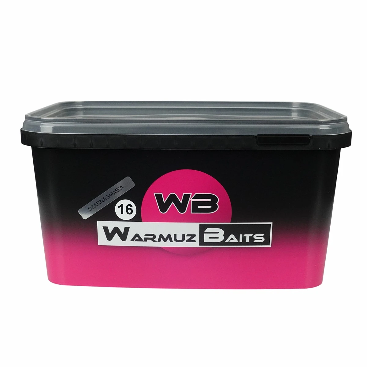 WarmuzBaits - Bile de Nadă Black Mamba - GALEATĂ CRĂPATĂmărimea 16 mm / 3kg (găleată) - EAN: 200000097080