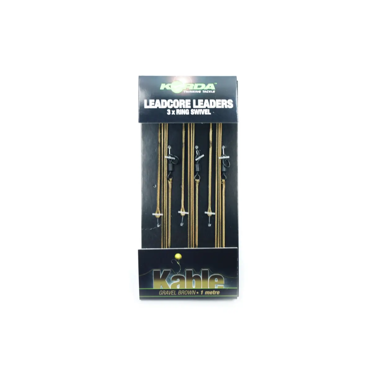 Korda Leadcore Leader Ring Swivelcolore Ghiaia - MPN: LLRSG - EAN: 5060062115338