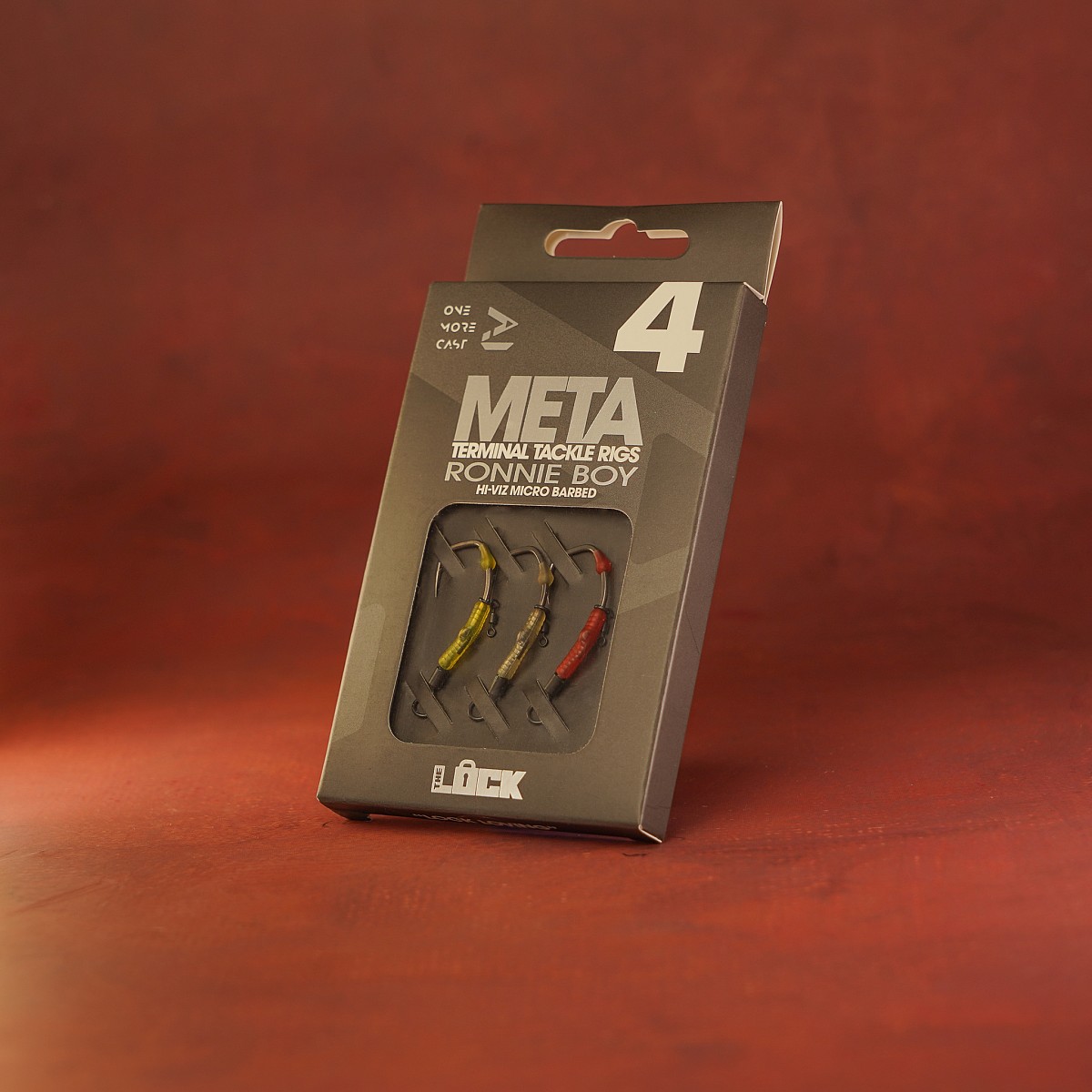 One More Cast Lock Hook Ronnie Boy Hi-Viz Pack - Barbedrozmiar 4 - MPN: OMCVRB4 - EAN: 5060939136022