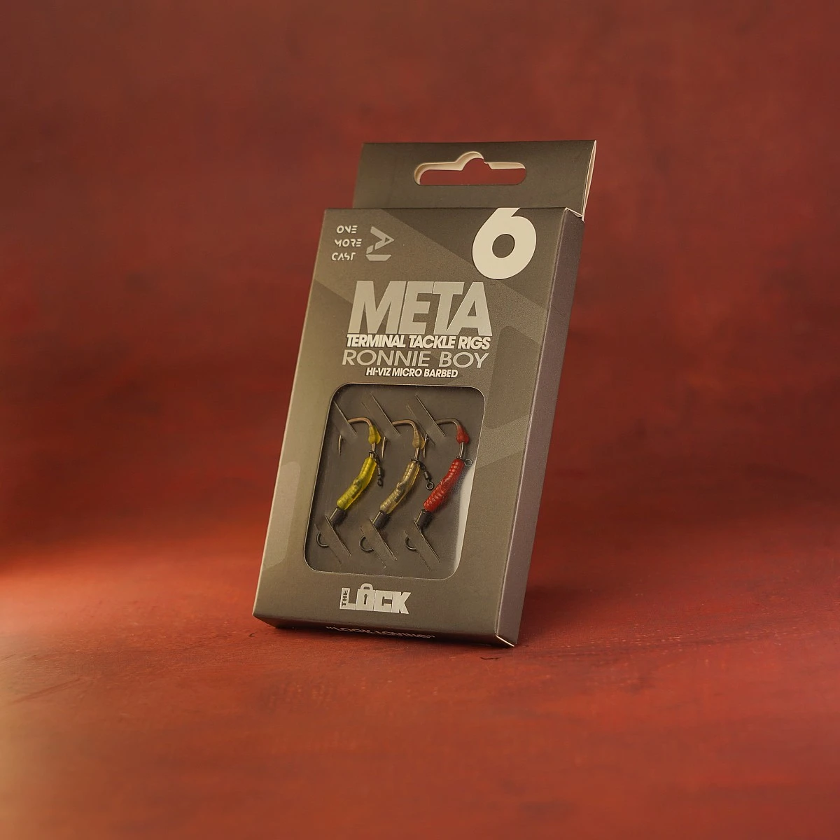 One More Cast Lock Hook Ronnie Boy Hi-Viz Pack - Barbeddydis 6 - MPN: OMCVRB6 - EAN: 5060939136015