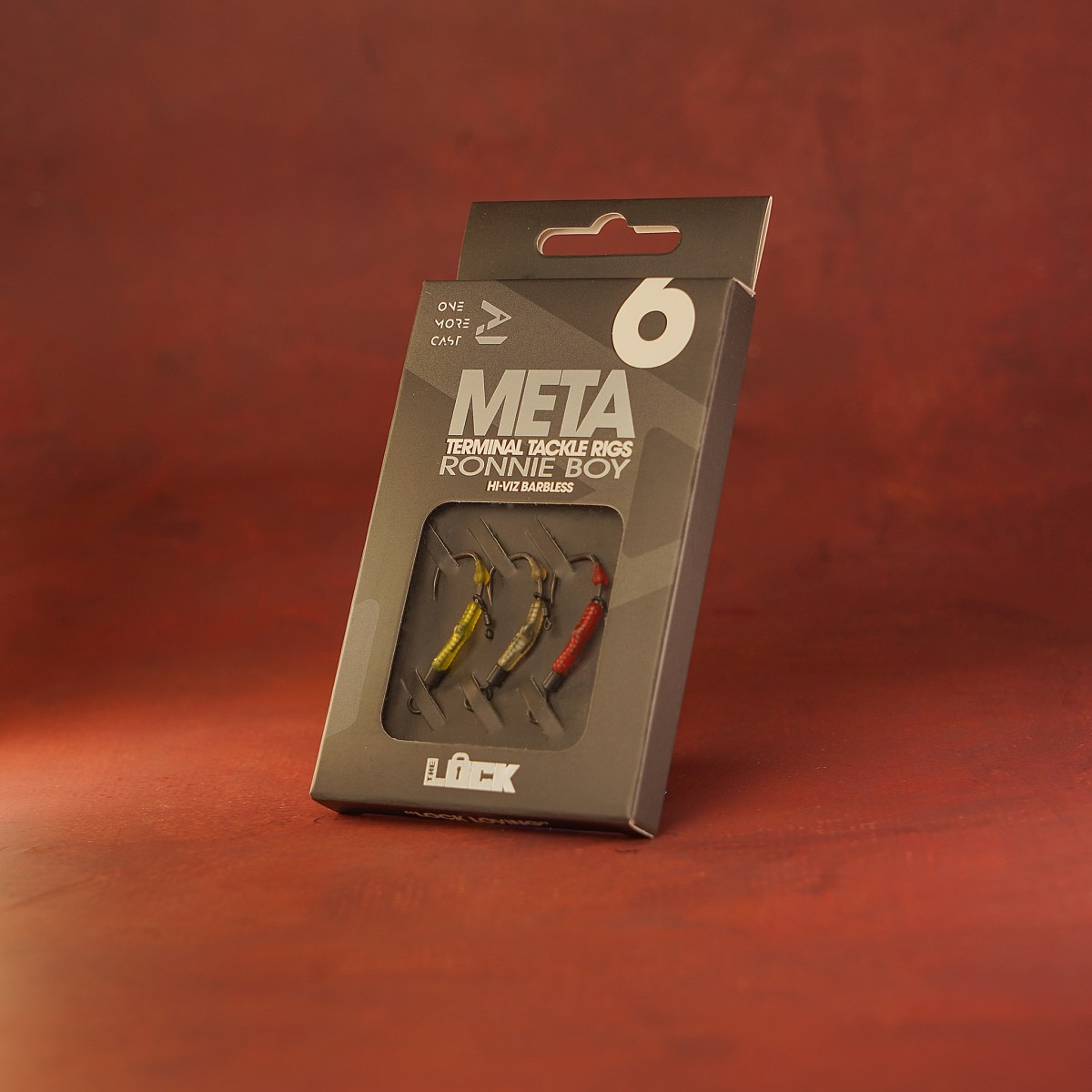 One More Cast Lock Hook Ronnie Boy Hi-Viz Pack - Barblessrozmiar 6 (bezzadziorowy) - MPN: OMCVRB6B - EAN: 5060939136046