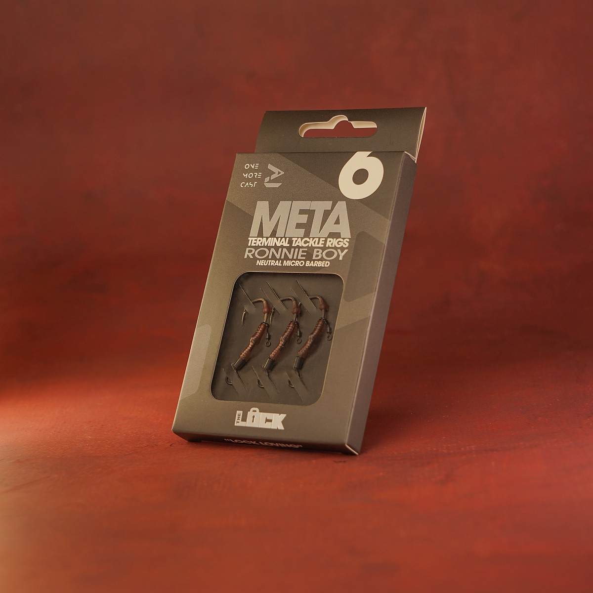 One More Cast Lock Hook Ronnie Boy Neutral Pack - Barbedrozmiar 6 - MPN: OMCNRB6 - EAN: 5060939136060
