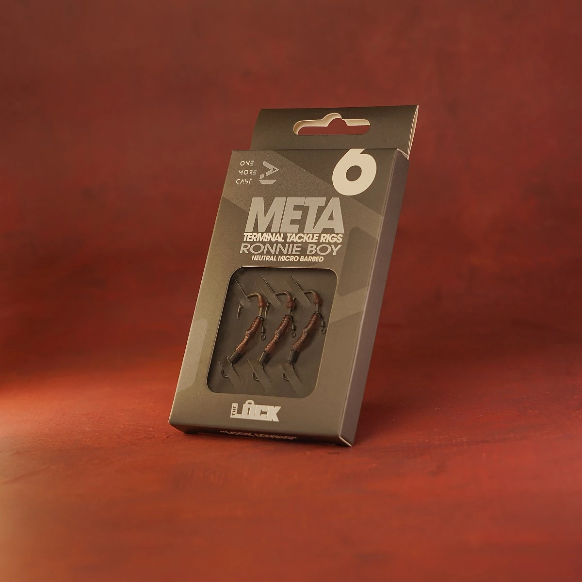 One More Cast Lock Hook Ronnie Boy Neutral Pack - Barbeddydis 6 - MPN: OMCNRB6 - EAN: 5060939136060