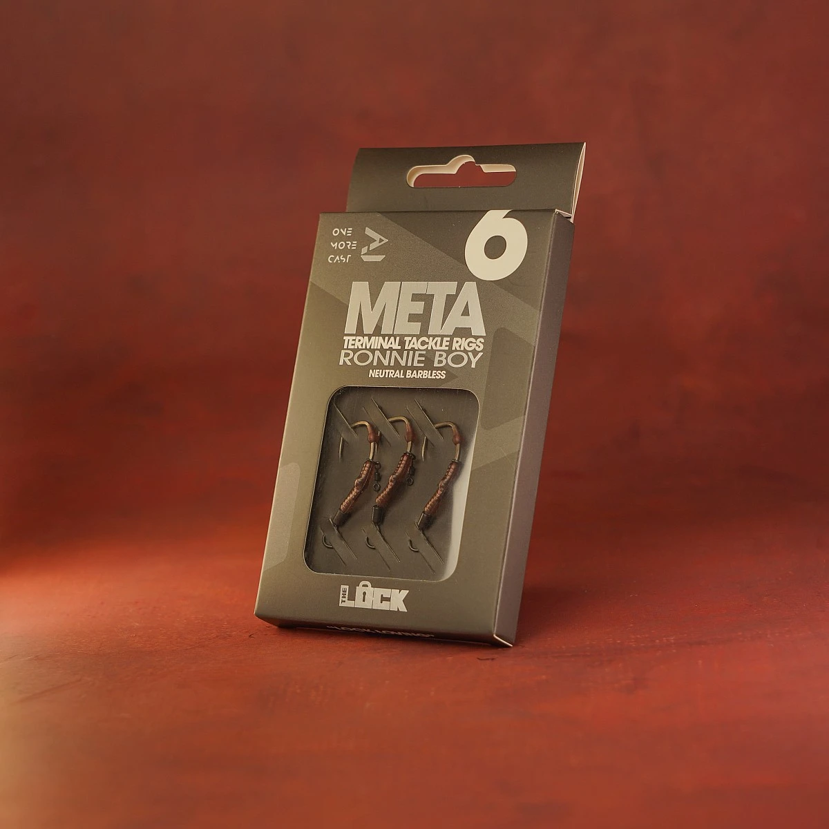 One More Cast Lock Hook Ronnie Boy Neutral Pack - Barblessmisurare 6 (senza ardiglione) - MPN: OMCNRB6B - EAN: 5060939136091