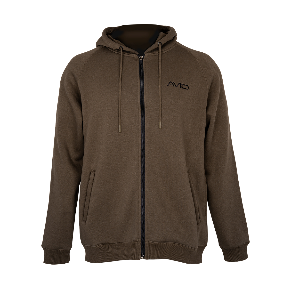 Avid Carp Compound Zip Hoodie - Brownrozmiar S - MPN: A0620417