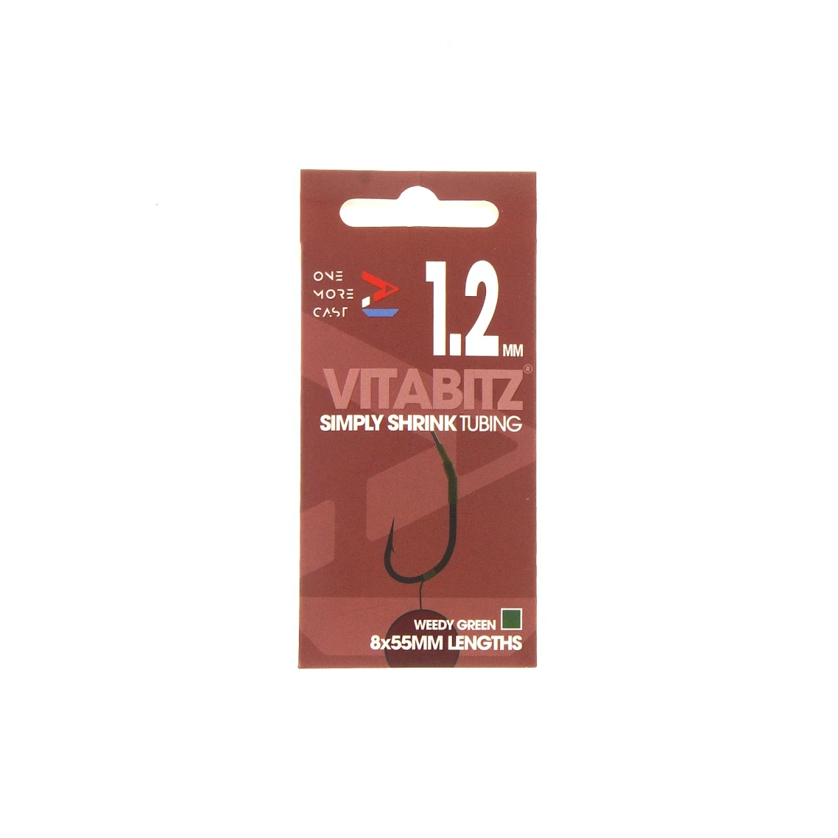 One More Cast Vitabitz Shrink Tube - Greendiametro 1.2mm - MPN: OMCST12 - EAN: 5060939132468
