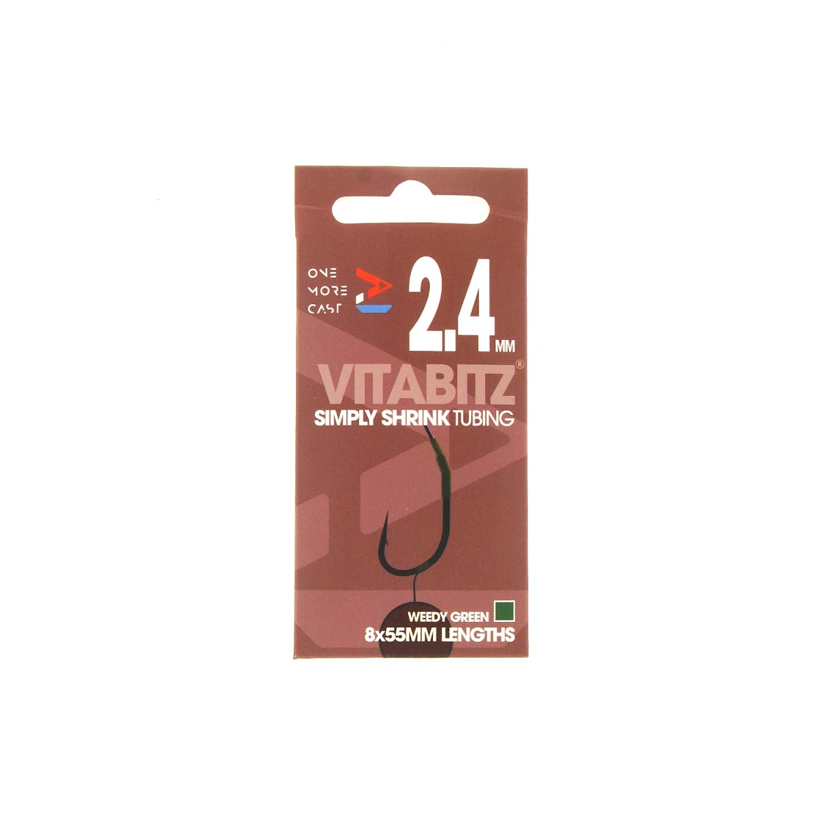 One More Cast Vitabitz Shrink Tube - Greendiametro 2.4mm - MPN: OMCST24 - EAN: 5060939132444