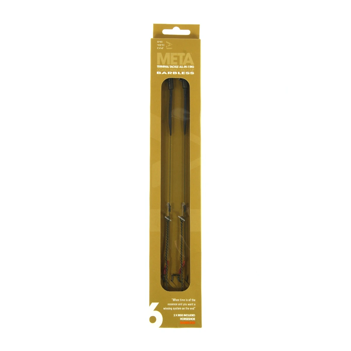 One More Cast Blend Leadcore Lead Clip Horseshoe - Barblessmisurare 6 (senza ardiglione) - MPN: OMCLBB2 - EAN: 5060939134271