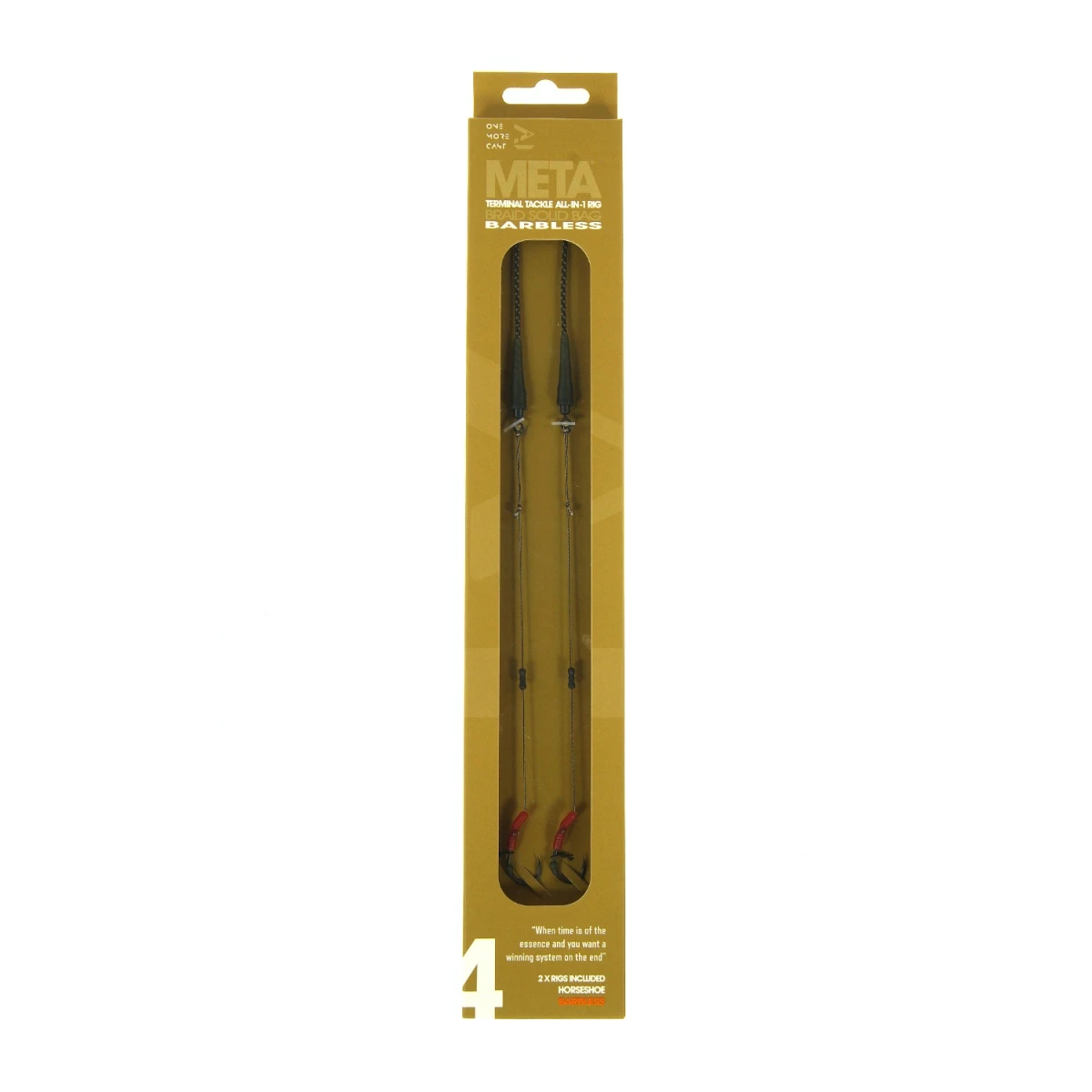 One More Cast Blend Leadcore Solid Bag Rig Horseshoe - Barblessmisurare 4 - MPN: OMCLBB5 - EAN: 5060939134301