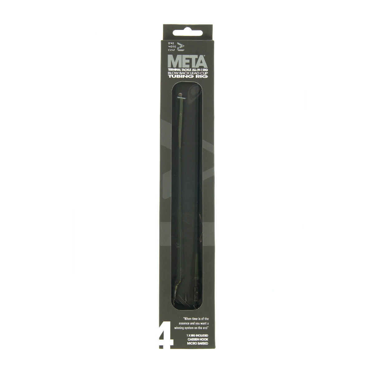 One More Cast Blend Tubing Blow Back Rig Cassien - Barbedrozmiar 4 - MPN: OMCTB1 - EAN: 5060939134103