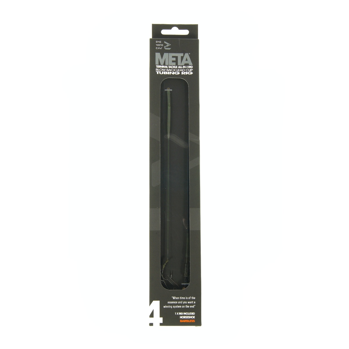One More Cast Blend Tubing Blow Back Rig Horseshoe - Barblessrozmiar 4 - MPN: OMCTBB1 - EAN: 5060939134127