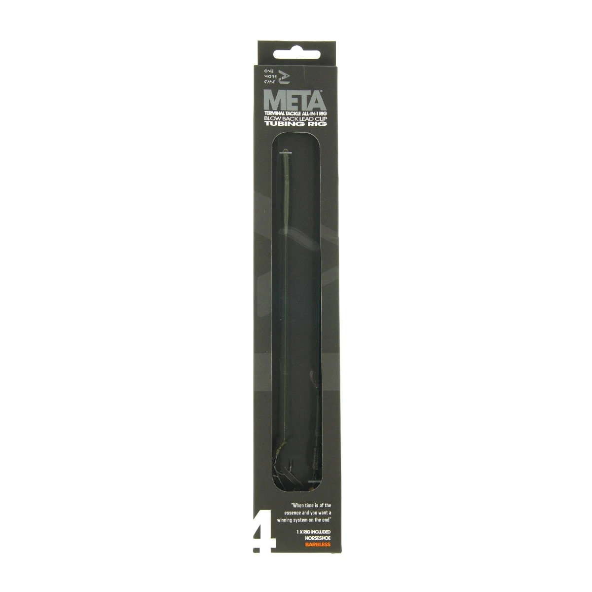 One More Cast Blend Tubing Blow Back Rig Horseshoe - Barblessmisurare 4 - MPN: OMCTBB1 - EAN: 5060939134127