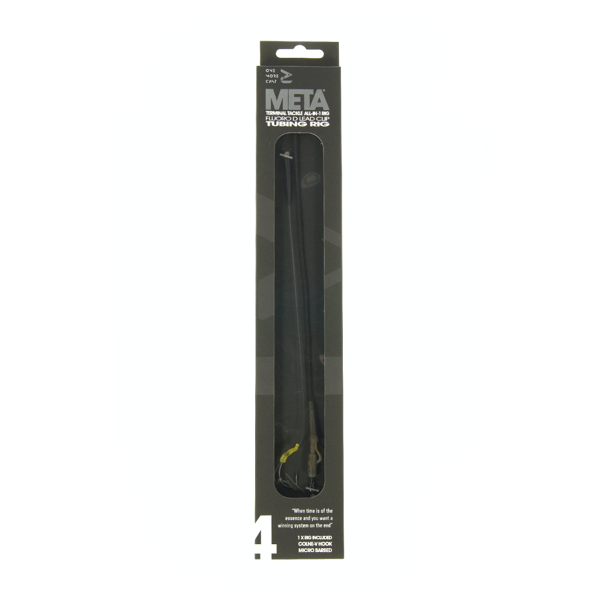 One More Cast Blend Tubing Fluoro D-Rig Colne V - Barbedrozmiar 4 - MPN: OMCTB5 - EAN: 5060939134189