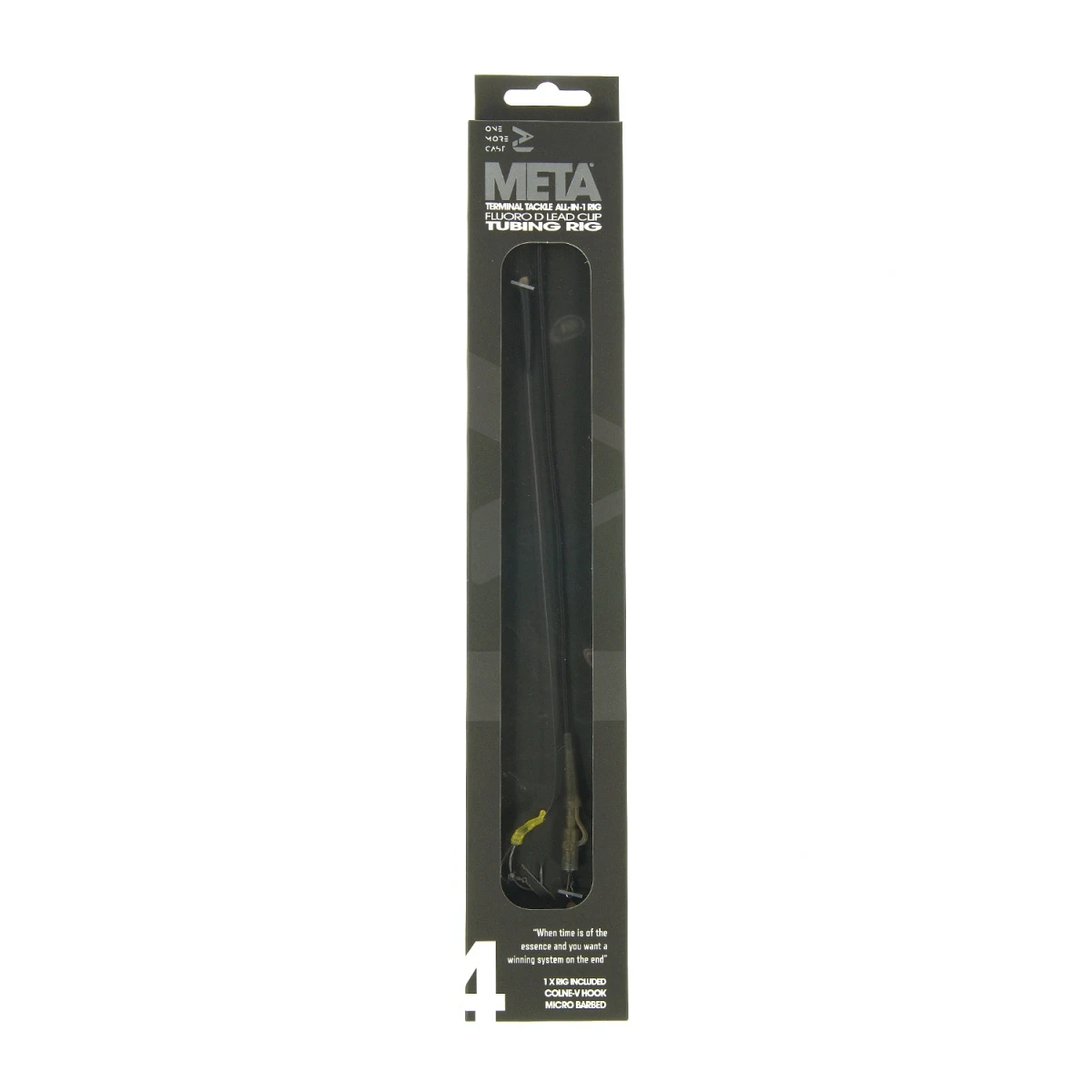 One More Cast Blend Tubing Fluoro D-Rig Colne V - Barbedtaille 4 - MPN: OMCTB5 - EAN: 5060939134189