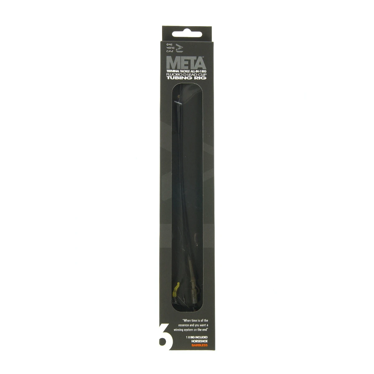 One More Cast Blend Tubing Fluoro D-Rig Horseshoe - Barblessmisurare 6 (senza ardiglione) - MPN: OMCTBB6 - EAN: 5060939134219