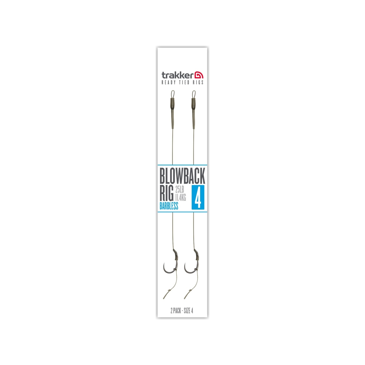 Trakker Blowback Ready Rigs (Barbless)rozmiar 4 (bezzadziorowy) - MPN: 228739 - EAN: 5056618312009
