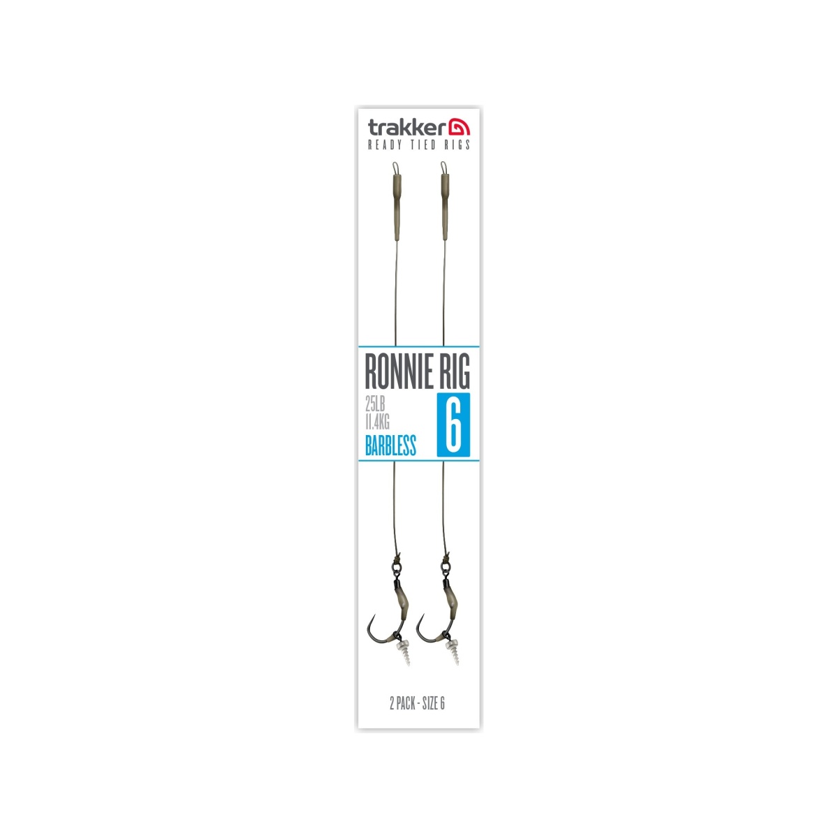 Trakker Ronnie Rigs (Barbless)rozmiar 6 (bezzadziorowy) - MPN: 228750 - EAN: 5056618311934