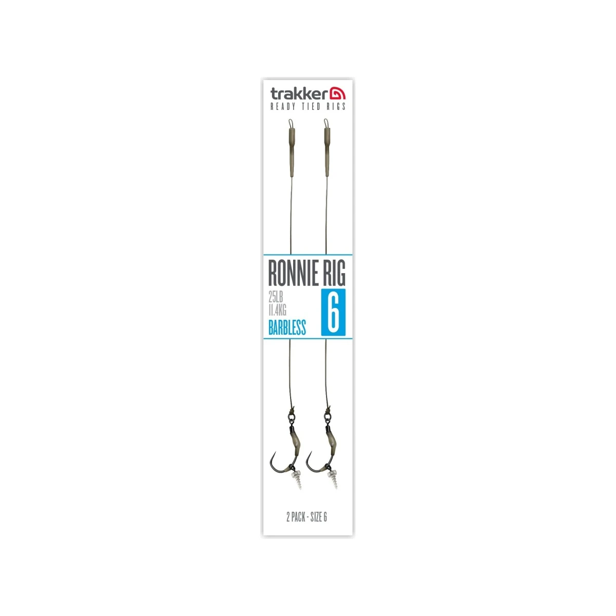 Trakker Ronnie Rigs (Barbless)mărimea 6 (fără cârlig de prindere) - MPN: 228750 - EAN: 5056618311934