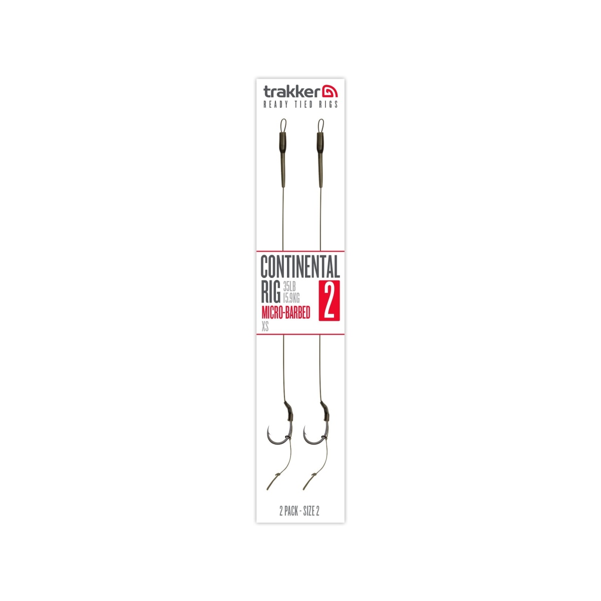 Trakker Continental Ready Rigs (Micro Barb.)rozmiar 2 - MPN: 228755 - EAN: 5056618311910