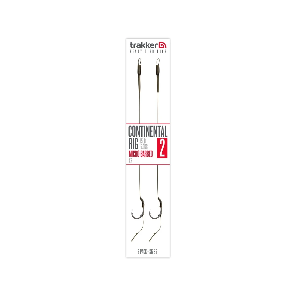 Trakker Continental Ready Rigs (Micro Barb.)mărimea 2 - MPN: 228755 - EAN: 5056618311910