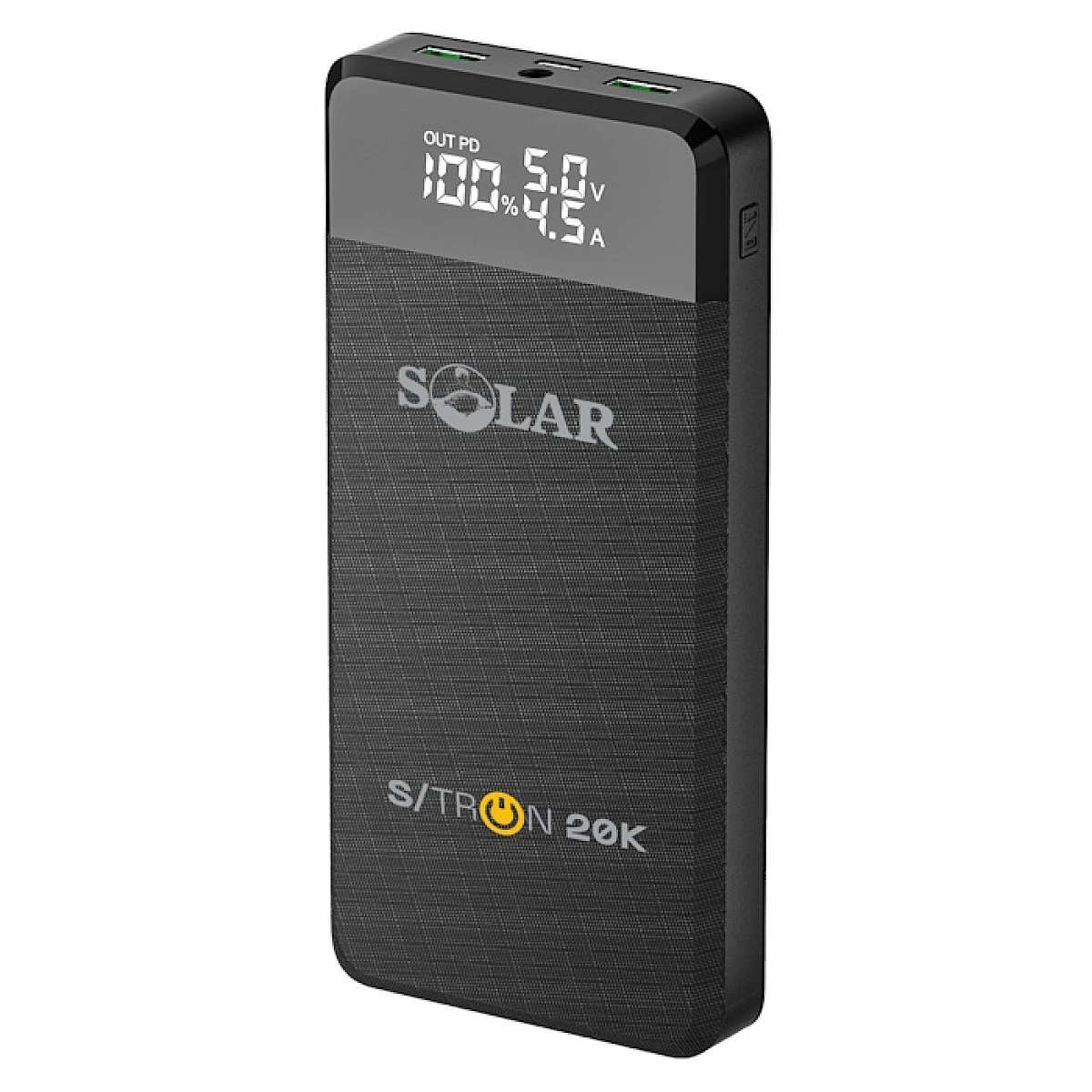Solar S-TRON Powerpack 20K capacitate 20.000 mAh - MPN: STRON20 - EAN: 5055681517342