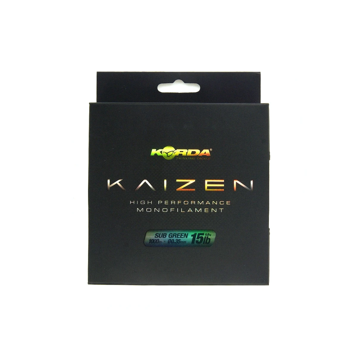 Korda Kaizen Mono - Greenmodel 0.35mm (15lb / 6.8kg) - 1000m - MPN: KDCM16 - EAN: 5056832400421