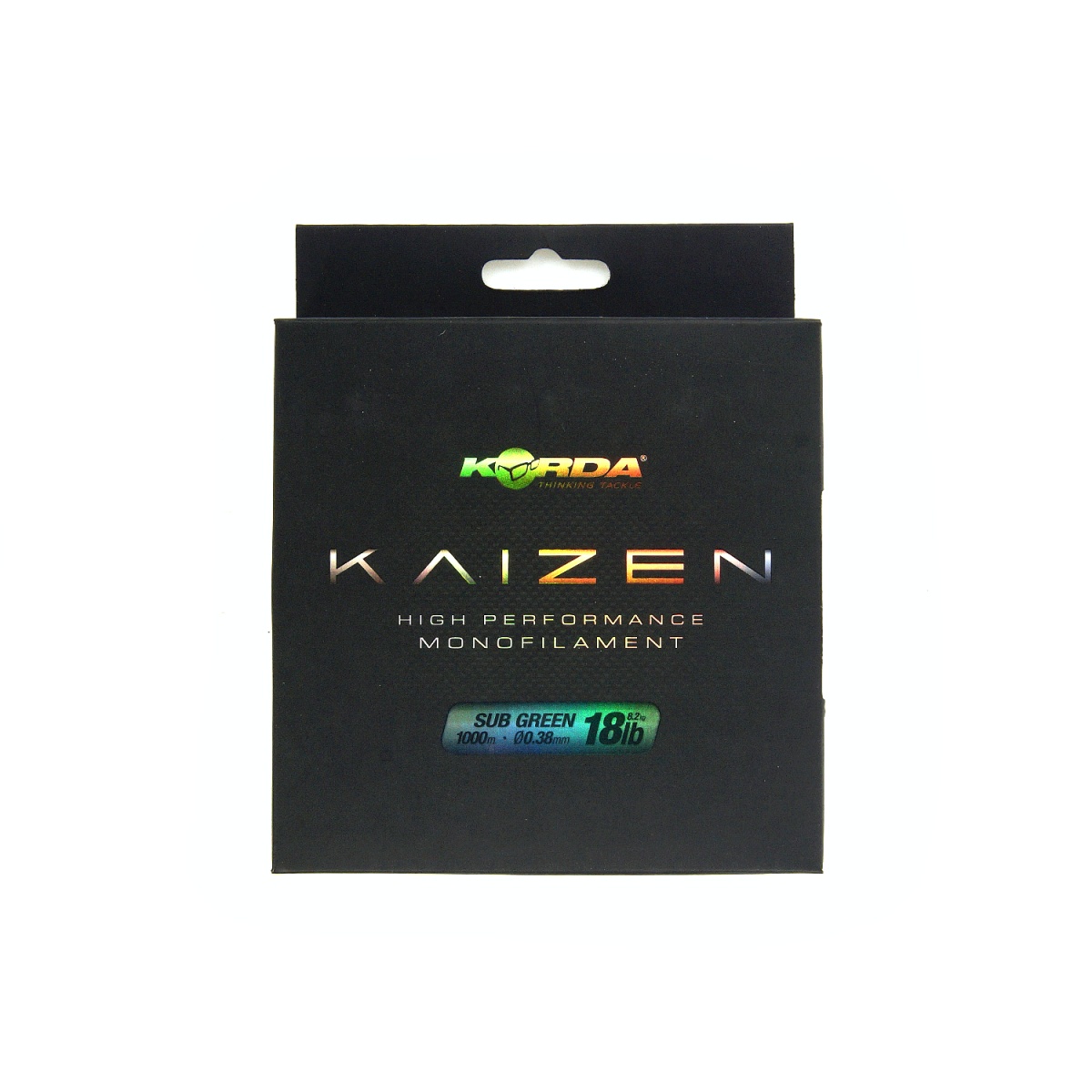 Korda Kaizen Mono - Greenmodel 0.38mm (18lb / 8.16kg) - 1000m - MPN: KDCM17 - EAN: 5056832400438