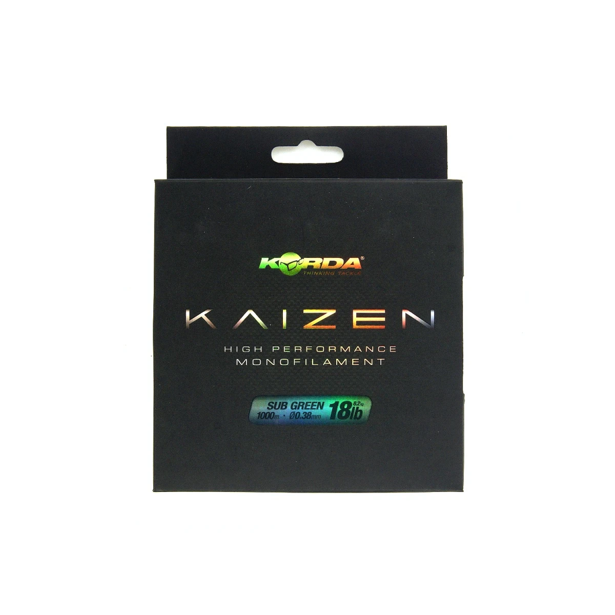 Korda Kaizen Mono - Greenmodel 0.38mm (18lb / 8.16kg) - 1000m - MPN: KDCM17 - EAN: 5056832400438