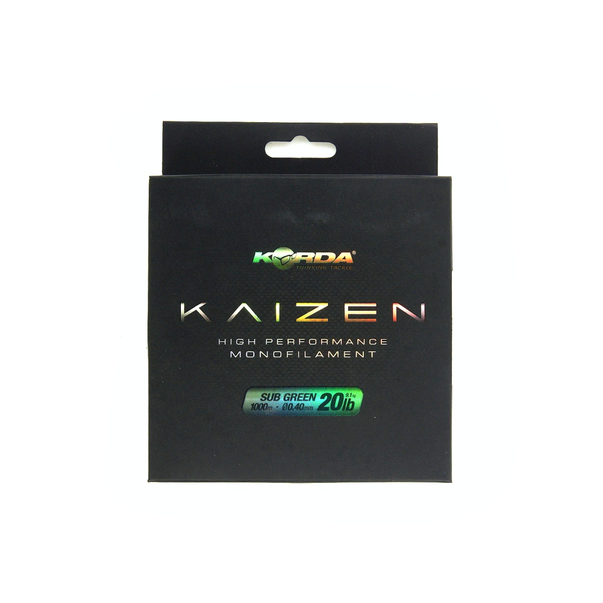 Korda Kaizen Mono - Greenmodel 0.40mm (20lb / 9.8kg) - 1000m - MPN: KDCM18 - EAN: 5056832400445