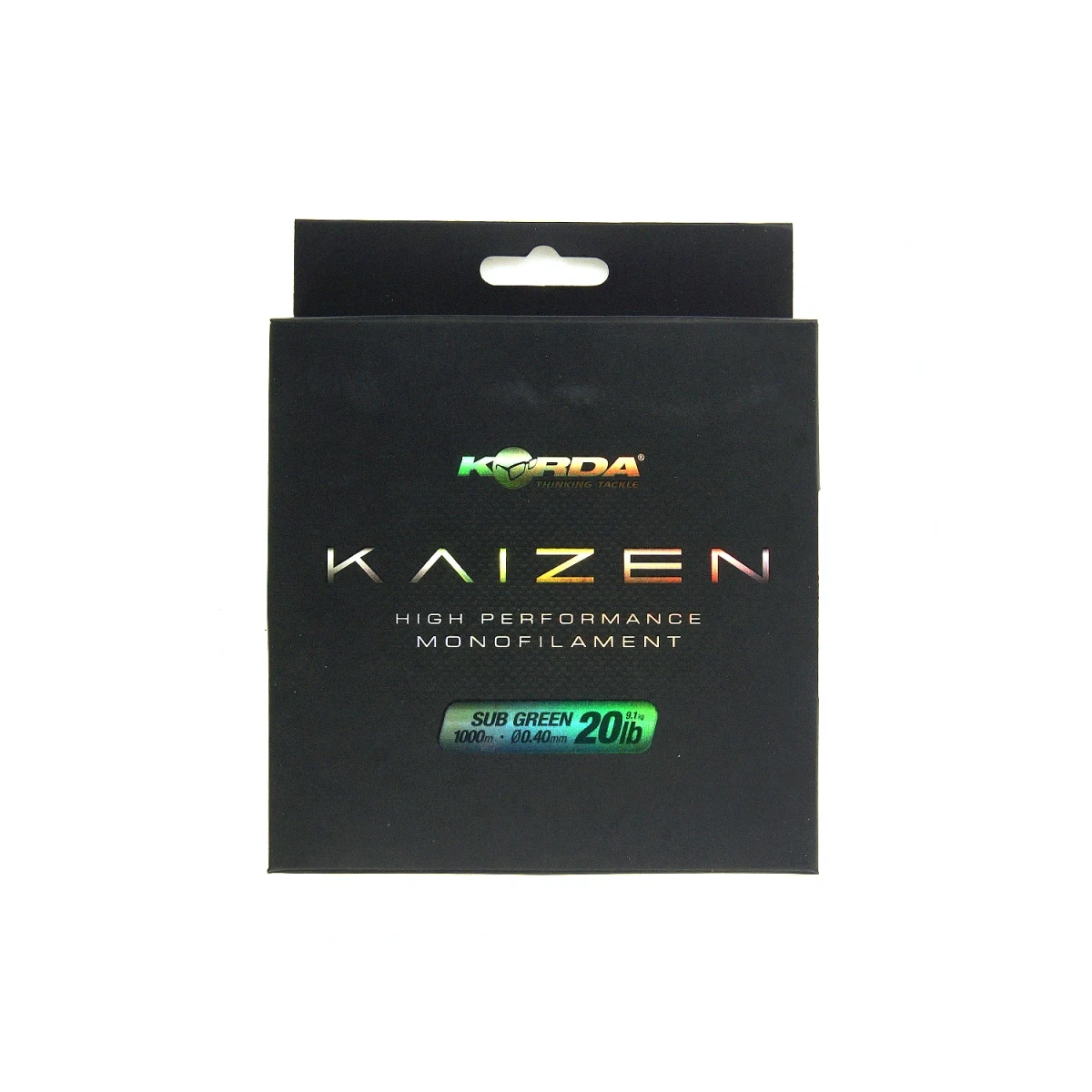 Korda Kaizen Mono - Greenmodel 0.40mm (20lb / 9.8kg) - 1000m - MPN: KDCM18 - EAN: 5056832400445