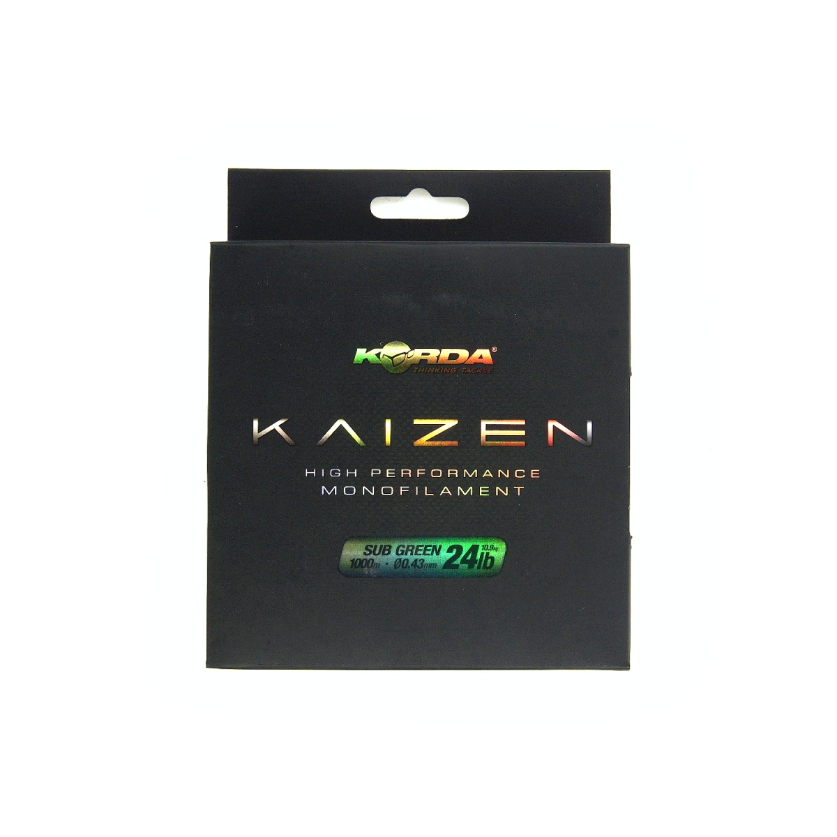 Korda Kaizen Mono - Greenmodel 0.43mm (24lb / 10.9kg) - 1000m - MPN: KDCM19 - EAN: 5056832400452
